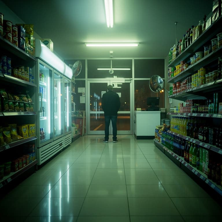 Cover image for Fluorescent 3AM (Quiet, Slightly Surreal)